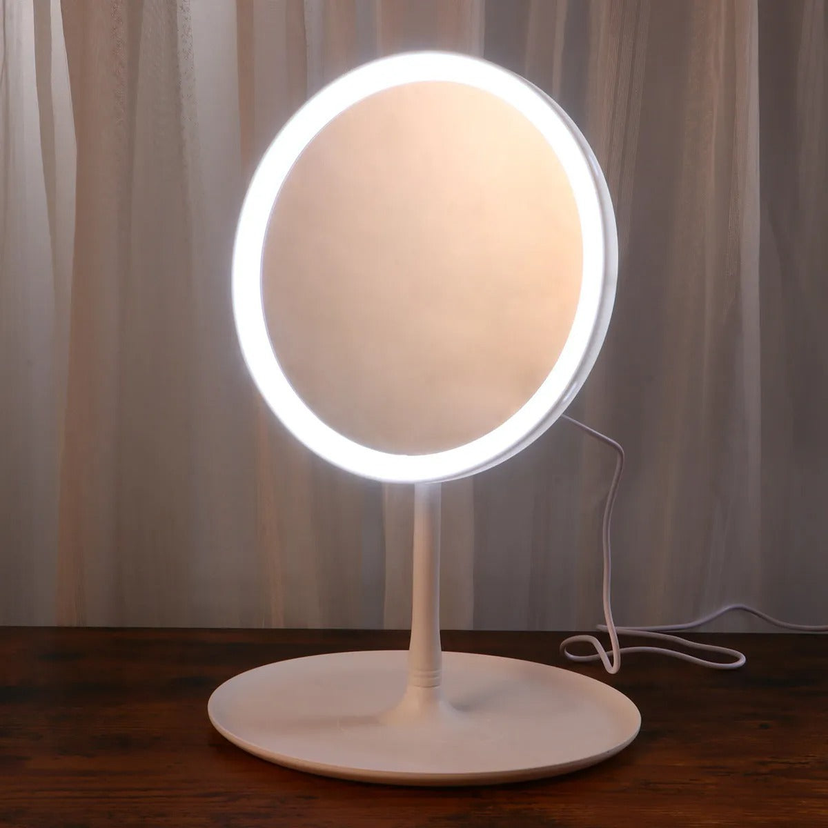 Rechargeable LED Makeup Mirror