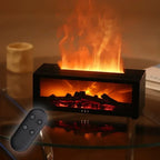 Fireplace Flame Humidifier & Essential Oil Aroma Diffuser