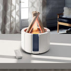 Simulated Flame Aroma Diffuser | 280ml Ultrasonic Humidifier with Remote Control
