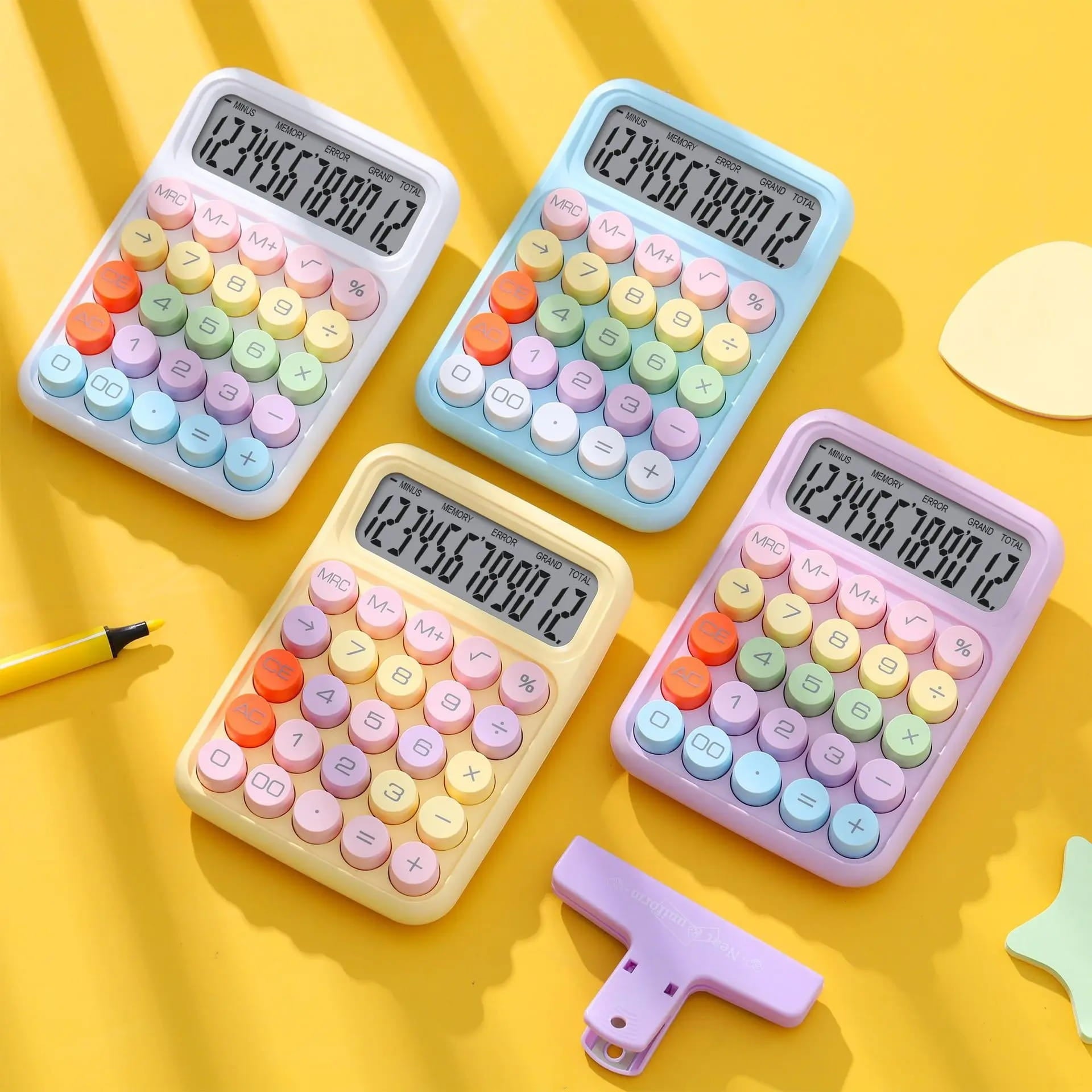 Cute Colorful Desktop Calculator