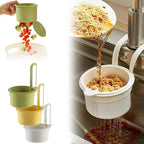 2 IN 1 Sink Drain Basket Faucet Hanging
