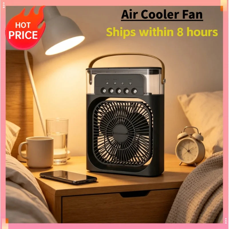 BreezeBox Portable Rechargeable Air Cooler & Mist Fan