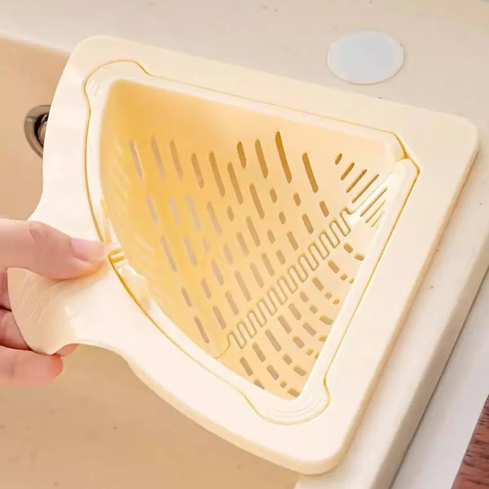 Magnetic Corner Sink Drain Basket