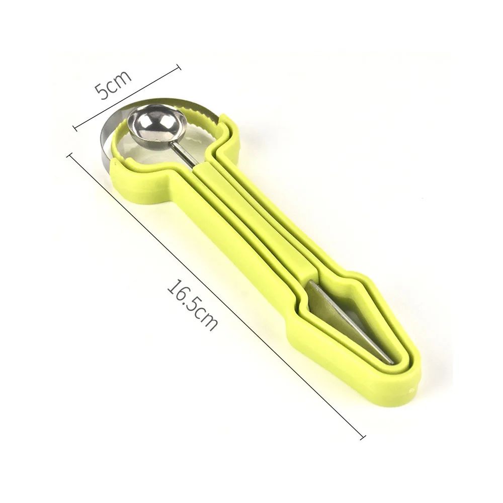 Fruit Carving & Melon Baller Tool Set | Decorative Fruit Scooper and Pulp Remover for Melon & Dragon Fruit