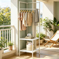 SpaceSaver 4-Tier Corner Clothes Rack