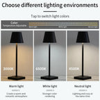 Adjustable Lamp Touch Light – Modern Rechargeable Table Lamp