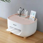 Ecoco Multifunctional Tissue Box & Desktop Organizer