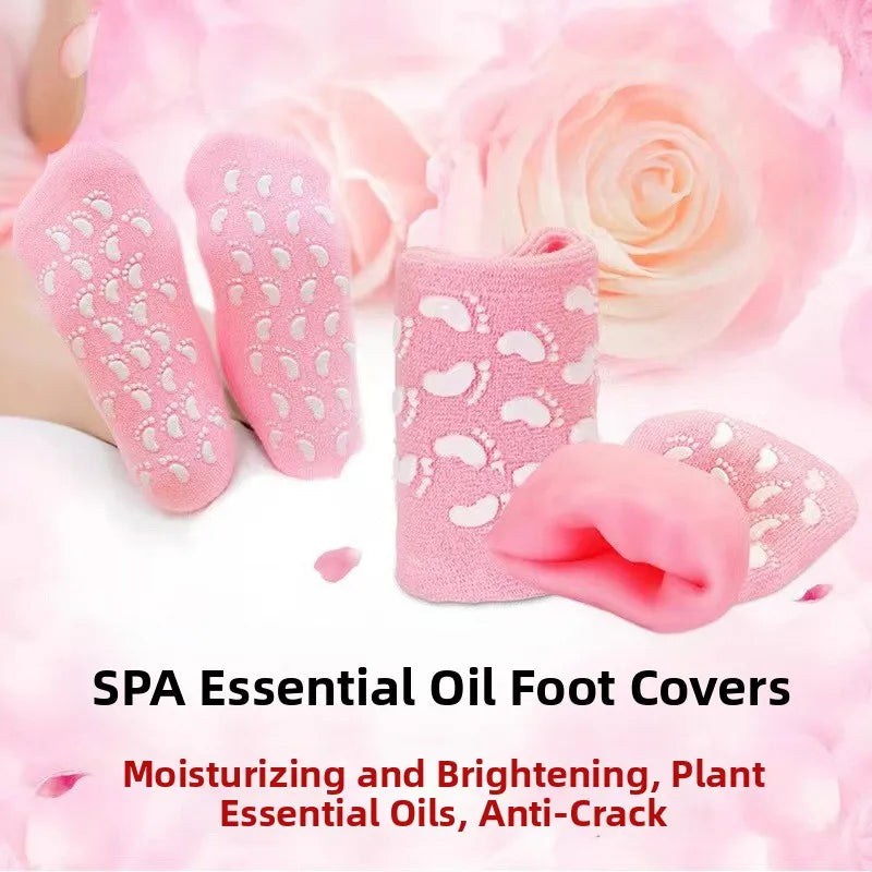 Silicone Moisturizing Gel Socks