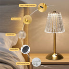 Crystal Shade Lamp