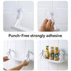 StickMate Wall-Mounted Bathroom & Kitchen Organizer