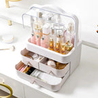 Acrylic Double Side Cosmetic Organizer