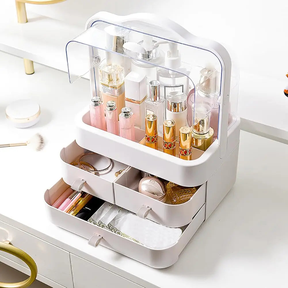 Acrylic Double Side Cosmetic Organizer