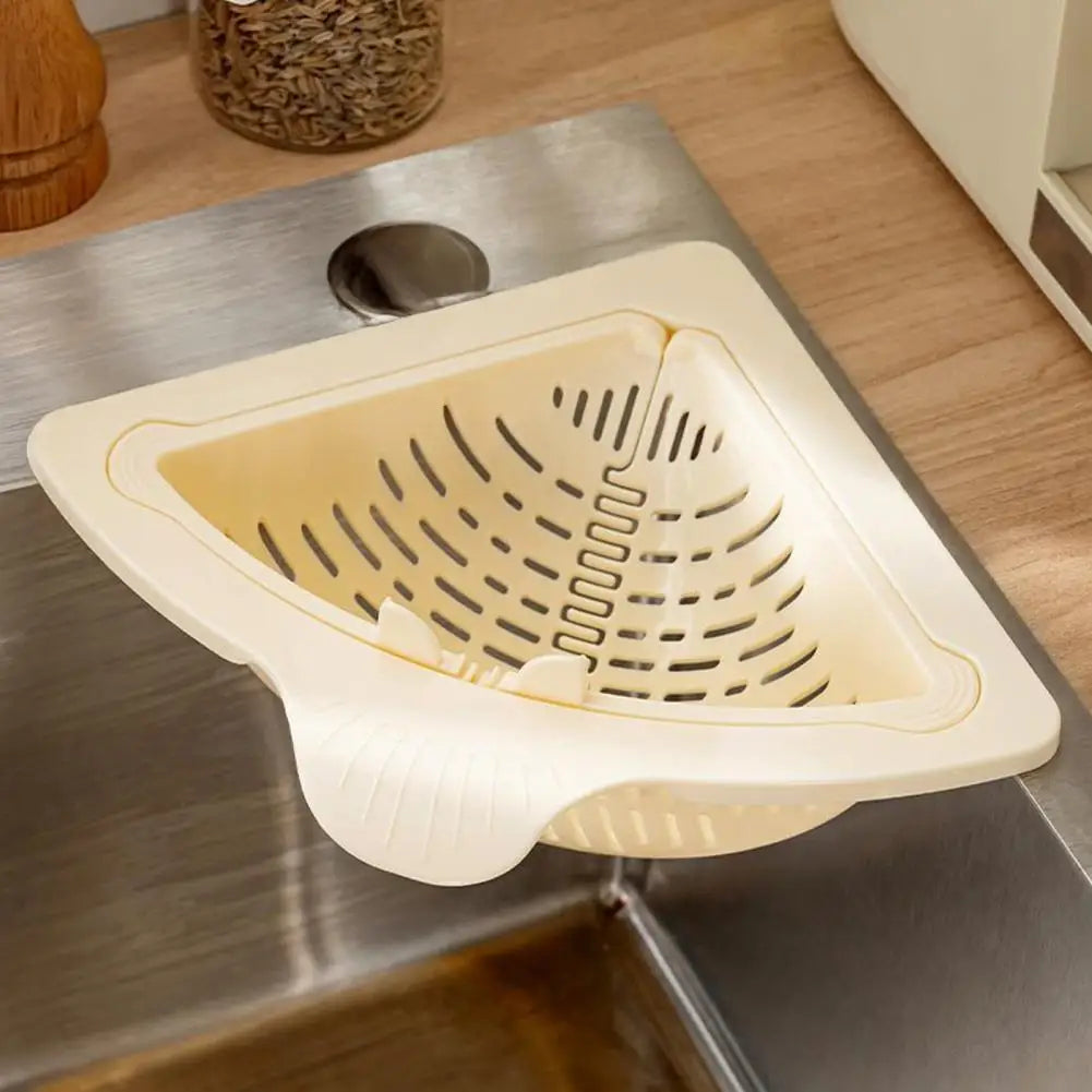 Magnetic Corner Sink Drain Basket