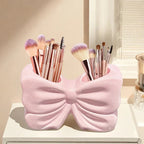 Bow brush holder
