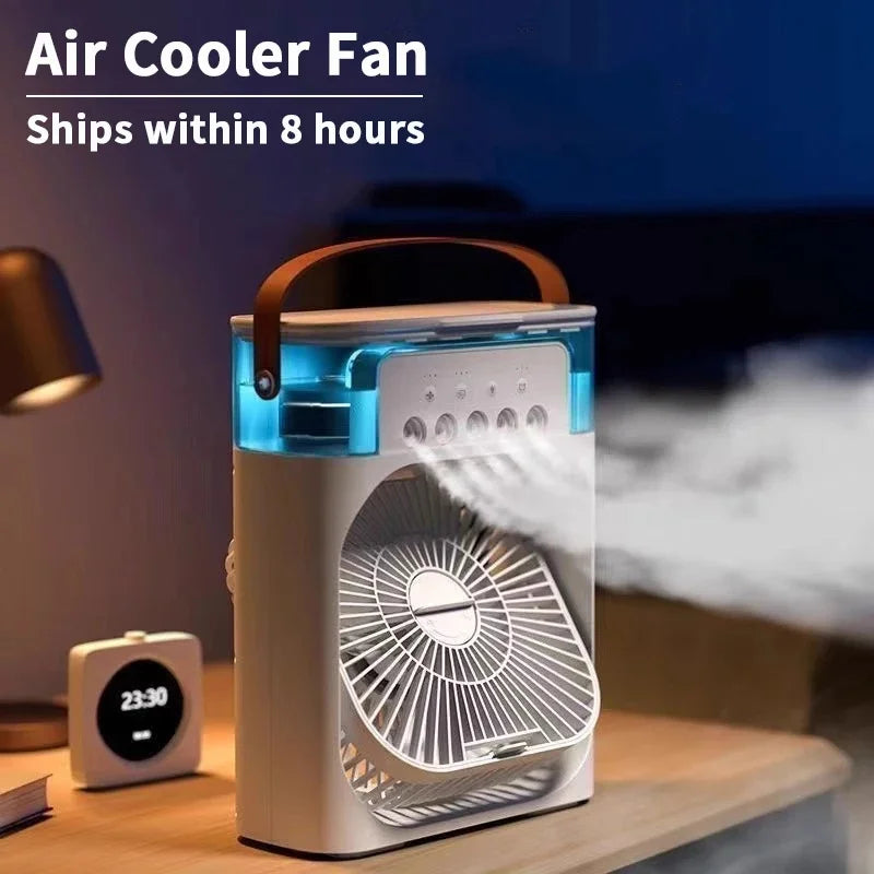 BreezeBox Portable Rechargeable Air Cooler & Mist Fan