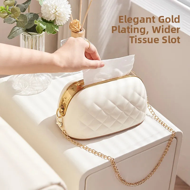 Luxury Purse Style Tissue Box