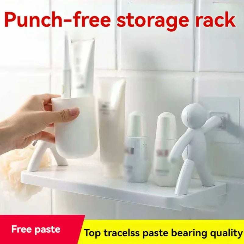StickMate Wall-Mounted Bathroom & Kitchen Organizer