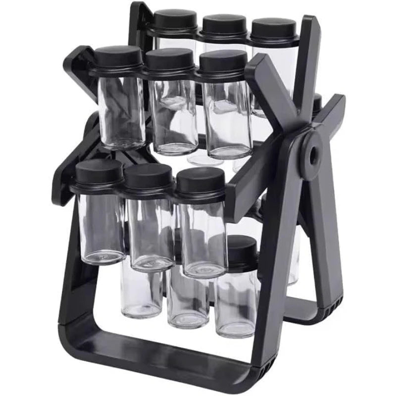SpiceSpin Rotating 18-Jar Spice Rack