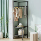 SpaceSaver 4-Tier Corner Clothes Rack