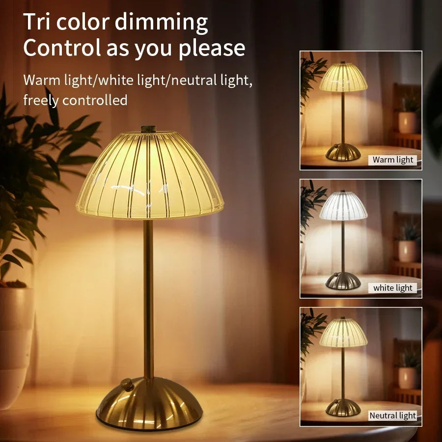 Crystal Shade Lamp