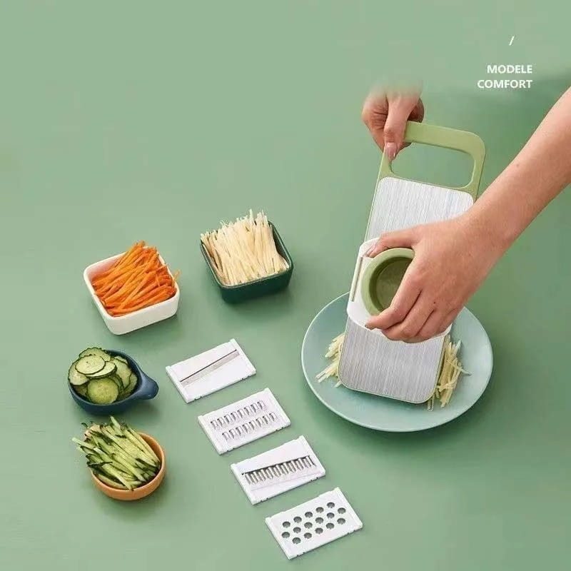 Multifunctional Vegetable Slicer & Grater Set