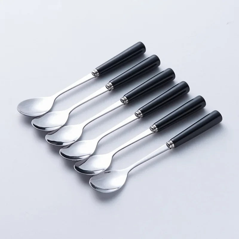 Elegant Ceramic Cutlery Set with Holders