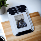 Antimicrobial Cutting Board Set – Non-Slip (3 Sizes)