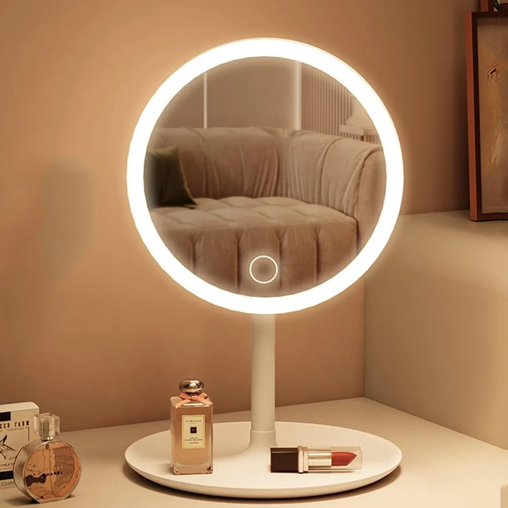 Rechargeable LED Makeup Mirror
