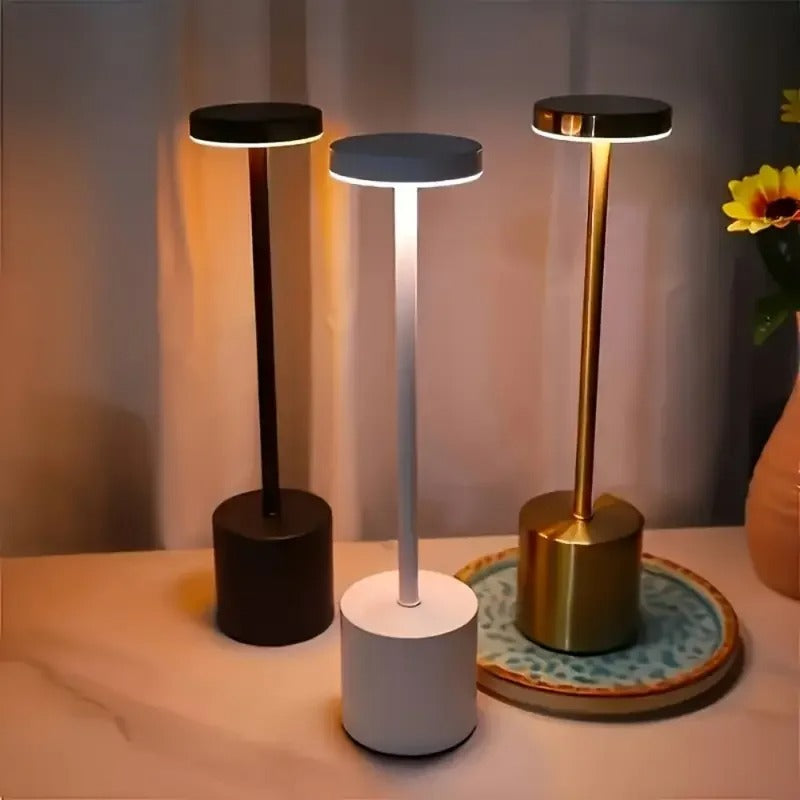 LED Desk Lamp –  Minimalist Rechargeable Table Lamp for Home & Office