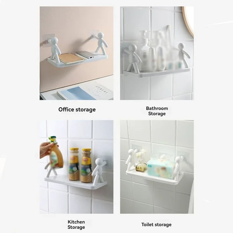 StickMate Wall-Mounted Bathroom & Kitchen Organizer