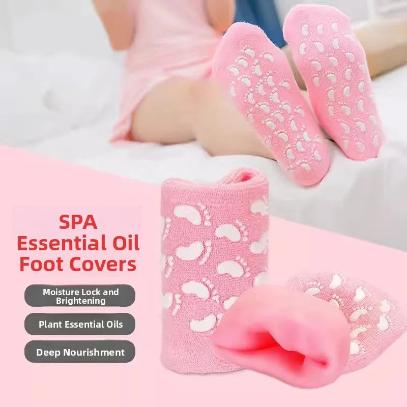 Silicone Moisturizing Gel Socks