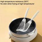 Heat-Resistant Slotted Spatula | Food-Grade Stainless Steel Turner with Non-Slip Handle