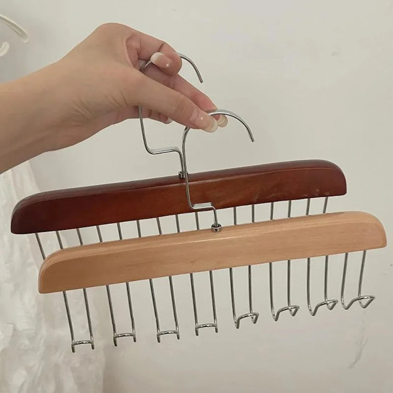 8 Hooks Wooden Hanger