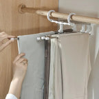 Foldable Pants Hanger (Space-Saving Closet Organizer)