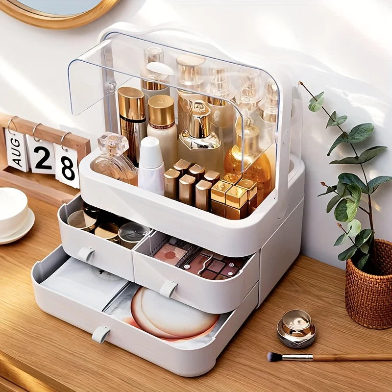 Acrylic Double Side Cosmetic Organizer