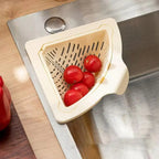 Magnetic Corner Sink Drain Basket