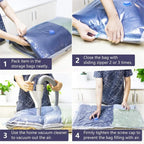 Vacuum Bag 5pcs With Hand Pump