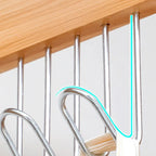 8 Hooks Wooden Hanger