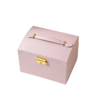 Mirror Leather Jewelry Organizer 2 Layer