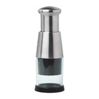 Stainless Steel Manual Hand Chopper | Mini Garlic & Onion Chopper for Vegetables, Herbs and Salad Prep