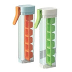 Vertical Ice Cube Maker Bottle – Space-Saving Ice Tray with Easy Release