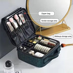 Diamond Cut Makeup Cosmetic Bag