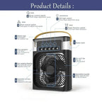 BreezeBox Portable Rechargeable Air Cooler & Mist Fan