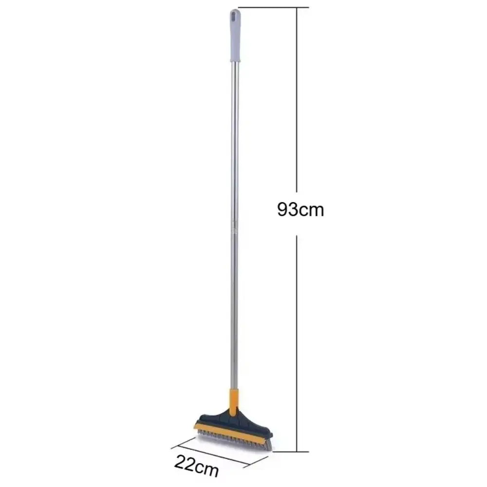 CleanEdge 2-in-1 Triangular Floor Scrub Brush