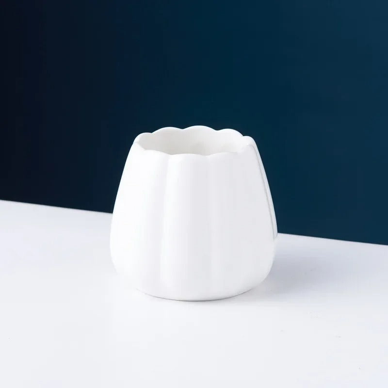 Elegant Ceramic Cutlery Set with Holders
