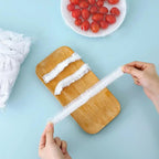 Elastic Food Storage Covers Set – Bear Drawstring Bag (Approx 100 Pcs)