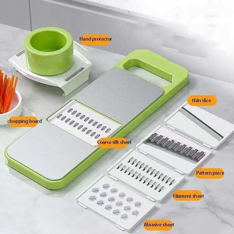 Multifunctional Vegetable Slicer & Grater Set
