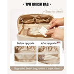Makeup Organizer Bag | Cosmetic Storage Case