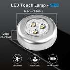 LED Tap Light – Touch Activated Wireless Cabinet & Closet Light
