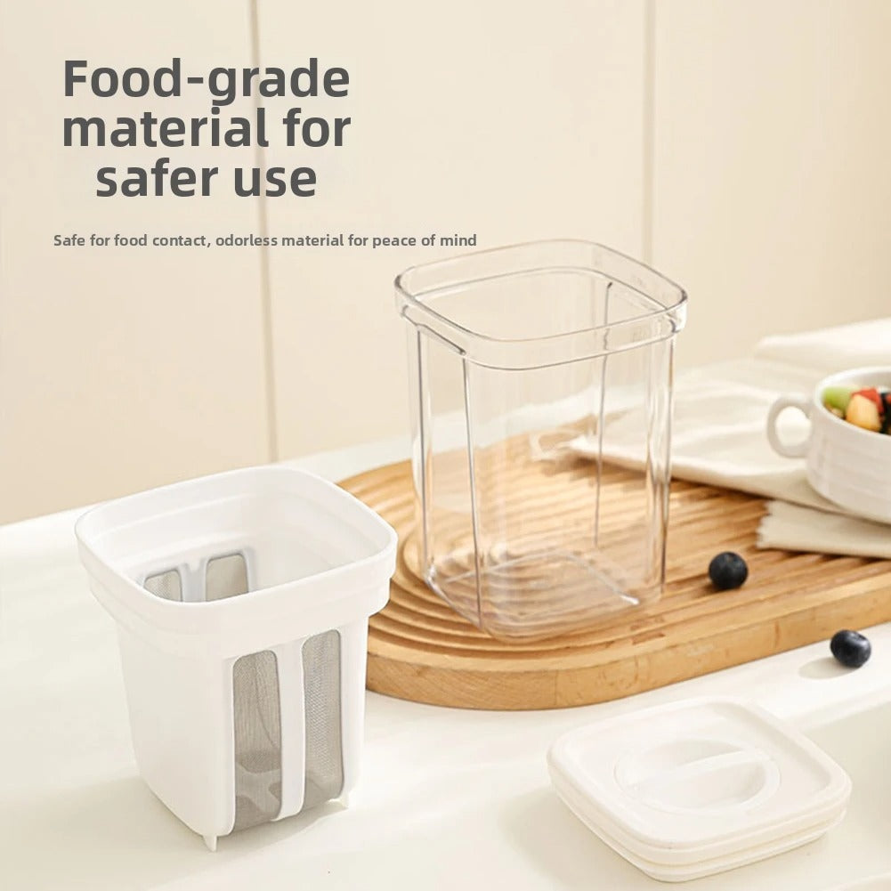 Premium Yogurt Strainer & Greek Yogurt Filter Container